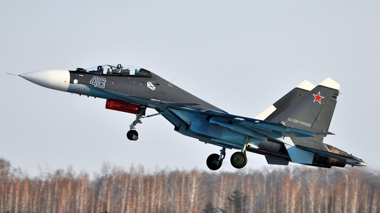 Фото: Су-30СМ Повітряно-космічних сил РФ