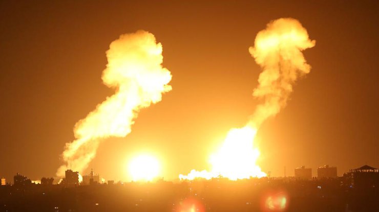 Фото: Ізраїль атакував об'єкти ХАМАС