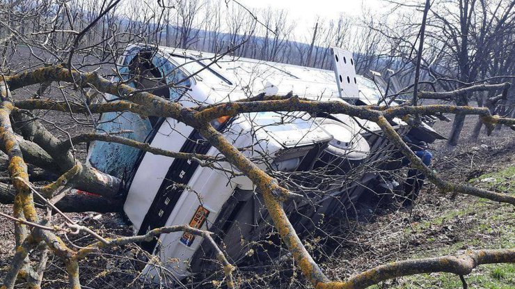 Автобус до Києва розбився у Молдові