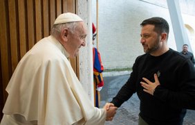 Зеленський прибув до Ватикану для зустрічі з Папою Римським