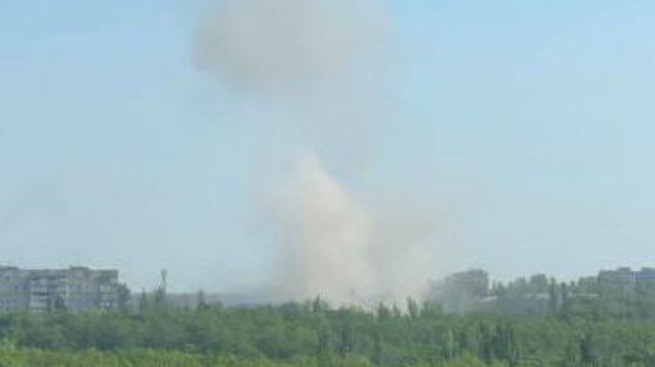Фото: в окупованих Токмаку та Луганську зранку чутно вибухи 15 травня