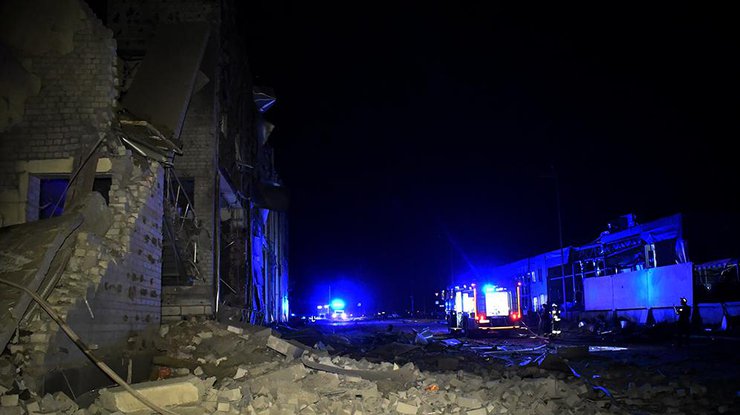 Знищений супермаркет у Миколаєві