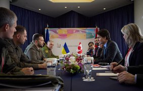 Зеленський зустрівся на саміті G7 з прем'єром Канади 