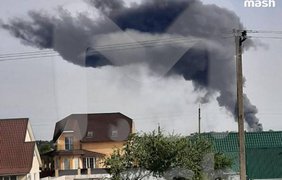 У Брянській області рф сталася масштабна пожежа (фото)