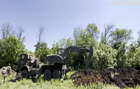 Інженерні війська готують укріплення на Бахмутському напрямку