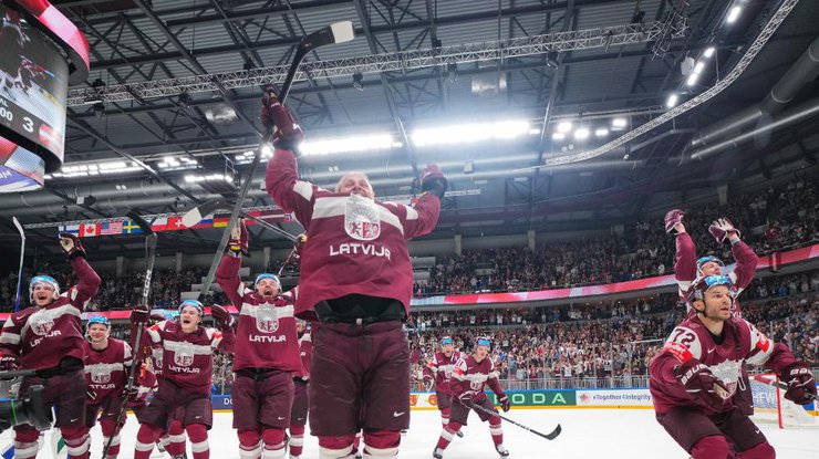 Латвія виграла бронзу чемпіонату світу з хокею