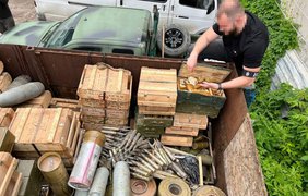 Понад 10 т боєприпасів: у Харківській області знайшли схованку окупантів