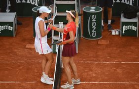 Леся Цуренко знялася з Roland Garros під час матчу проти першої ракетки світу