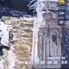 Каховську ГЕС зняли з дрона одразу після теракту: нове відео 