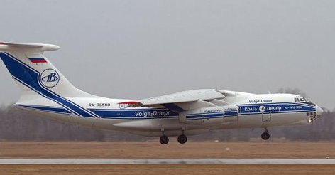 В Білорусь вперше за місяць прилетів військово-транспортний літак рф Іл-76