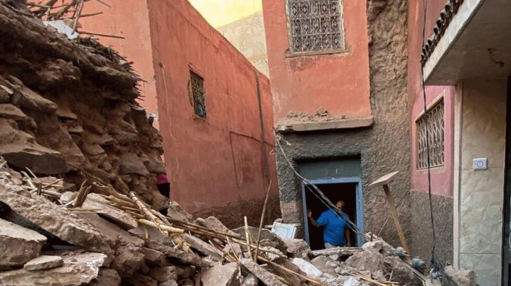Землетрус в Марокко