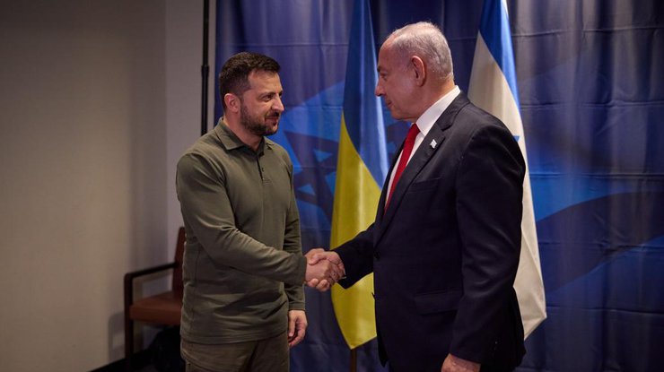 Зеленський зустрівся з Нетаньягу
