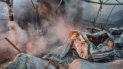 Атака на Київ: госпіталізовано ще одну постраждалу (фото)