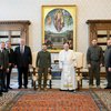 Зеленський привіз Папі Римському картину "Бучанська різанина: Історія Марічки"