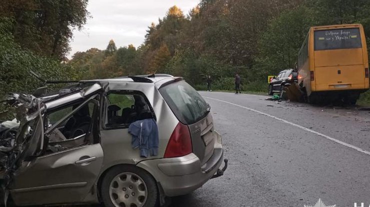 Аварія на Львівщині