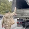 У Чечні розстріляли "Урал" з військовими рф (відео)