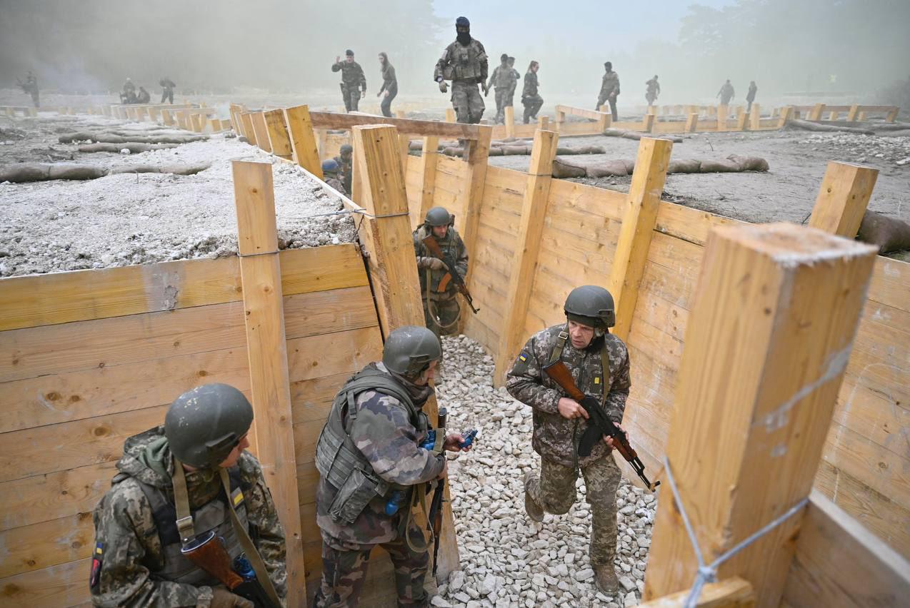 Франція завершила навчання бригади "Анна Київська" з 2,3 тис. українських військовослужбовців, повідомило французьке Міністерство оборони