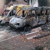 На Херсонщині росіяни обстріляли лікарню, згоріли два автомобілі швидкої допомоги (відео)