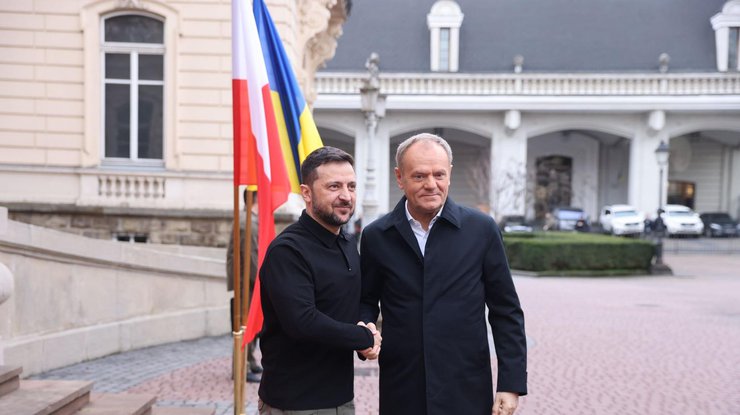 Зеленський і Туск