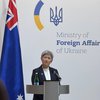 Вперше за 10 років: до України прибула міністр закордонних справ Австралії Пенні Вонг 
