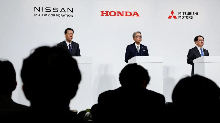 Nissan, Honda та Mitsubishi починають об'єднання