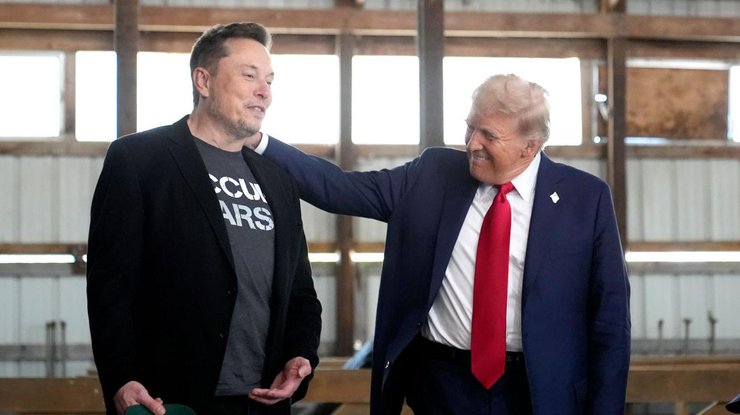 Ілон Маск і Дональд Трамп