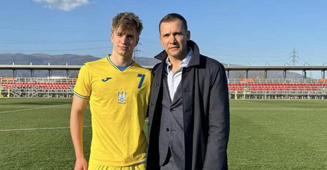 Син Шевченка дебютував у складі футбольної збірної U19