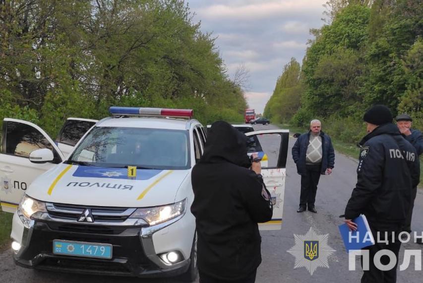 У Вінницькій області 20 квітня невідомі особи відкрили вогонь по поліцейським