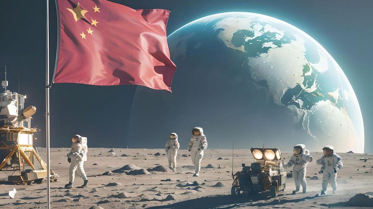 Китай планує висадити своїх перших тайконавтів на поверхню Місяця до кінця цього десятилітт
