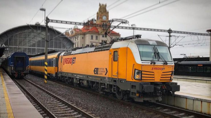 Поїзд чеської компанії RegioJet