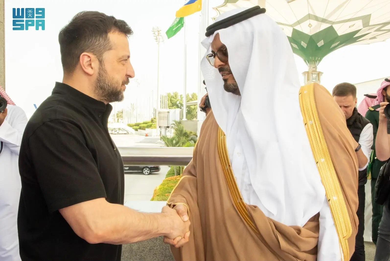 Президент України Володимир Зеленський прибув до Саудівської Аравії
