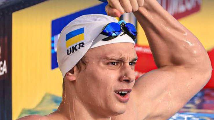 Фото: плавець Олександр Желтяков (twitter.com/EuroAquatics)