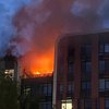 В ЖК "Республіка" масштабна пожежа: повідомляють про вибух генератора на терасі 