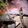 Під Києвом через атаку дронів сталася пожежа