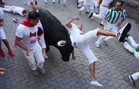Забіг з биками у Памплоні