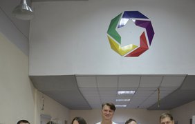 Переможці конкурсу побували на знімальному майданчику серіалу "Дрон"
