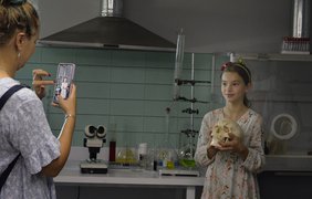 Переможці конкурсу побували на знімальному майданчику серіалу "Дрон"
