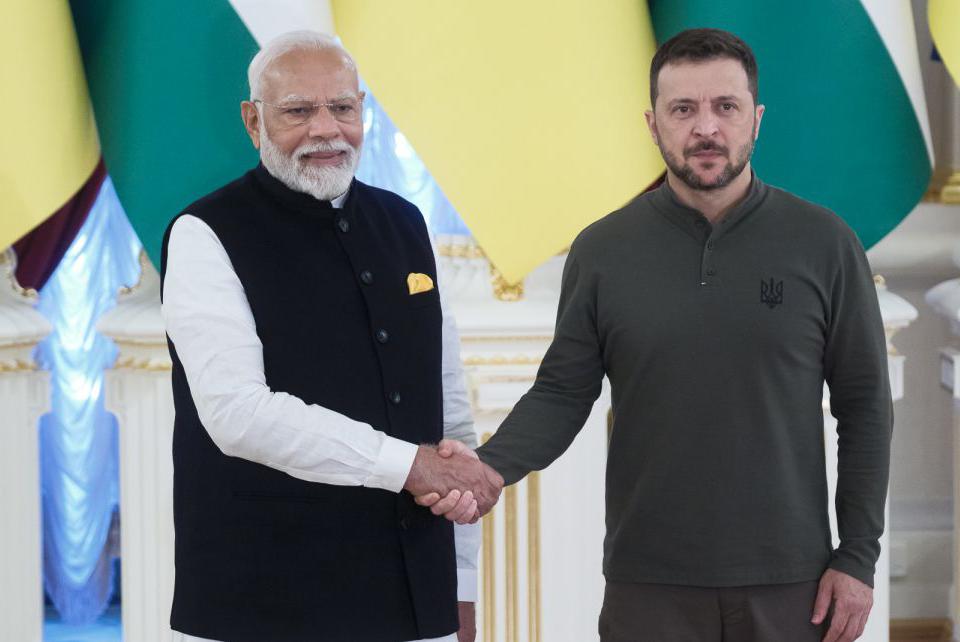 Україна обрала прем'єр-міністра Індії Нарендру Моді своїм головним посередником для сприяння завершенню війни з Росією