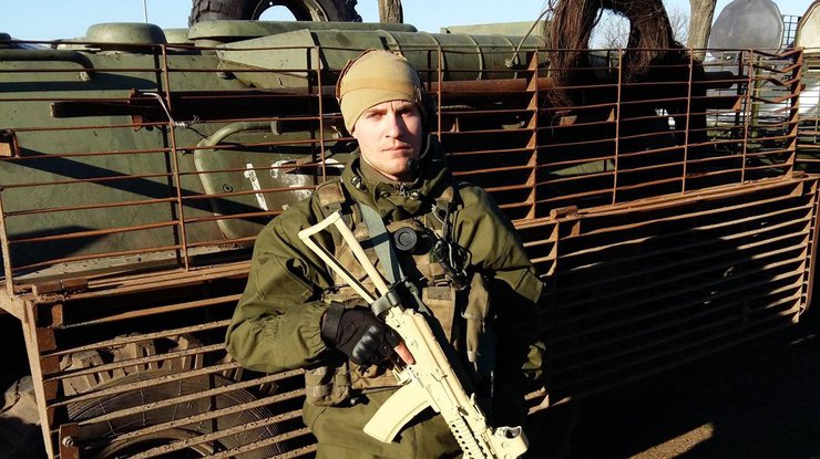 Павло Чайка під час АТО