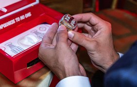 Хокеїстам "Флориди" вручили чемпіонські персні за перемогу в Кубку Стенлі