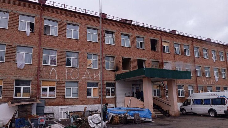 Інтернат у Суджі до авіаудару