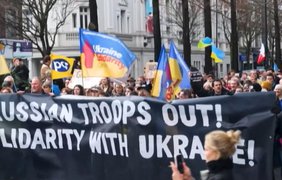 У Брюсселі українці нагадали світу про війну та її спонсорів