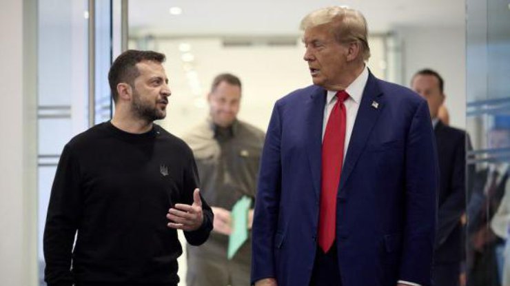 Володимир Зеленський та Дональд Трамп