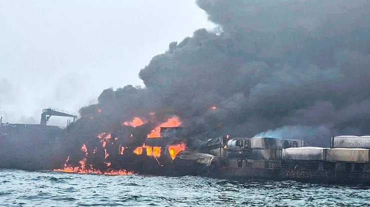 Пожежа у Північному морі