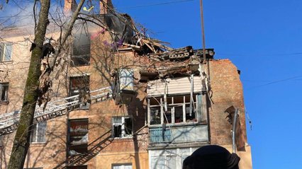 Удар "шахедами" по Чернігову: які руйнування у п’ятиповерхівці