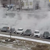 У москві "потоп" із окропом, є постраждалі (відео)