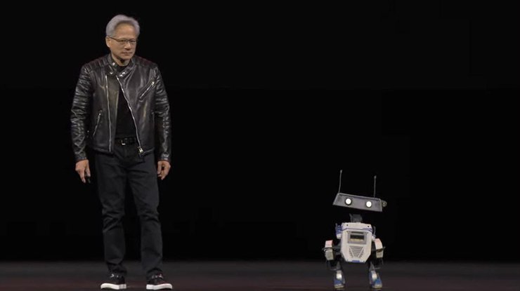 Nvidia представила робота Blue