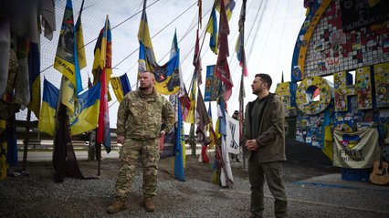 Зеленський відвідав Донеччину та оборонців Покровська