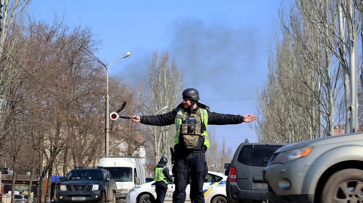 Вибух у відділку поліції