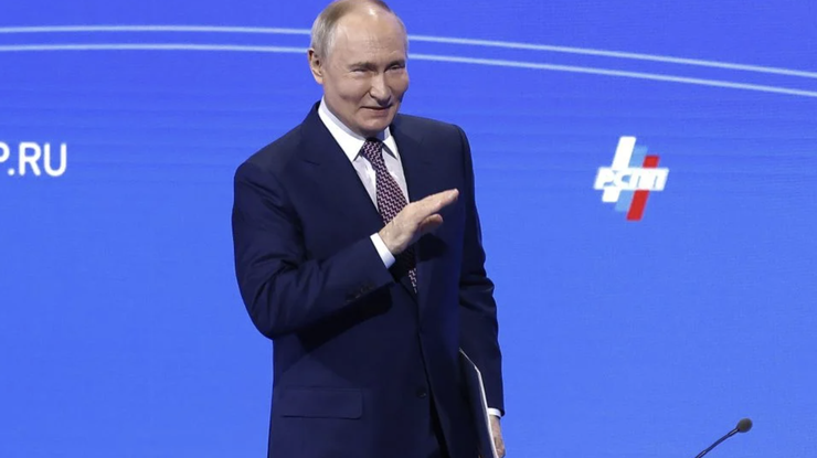 Російський лідер володимир путін / Фото: Associated Press